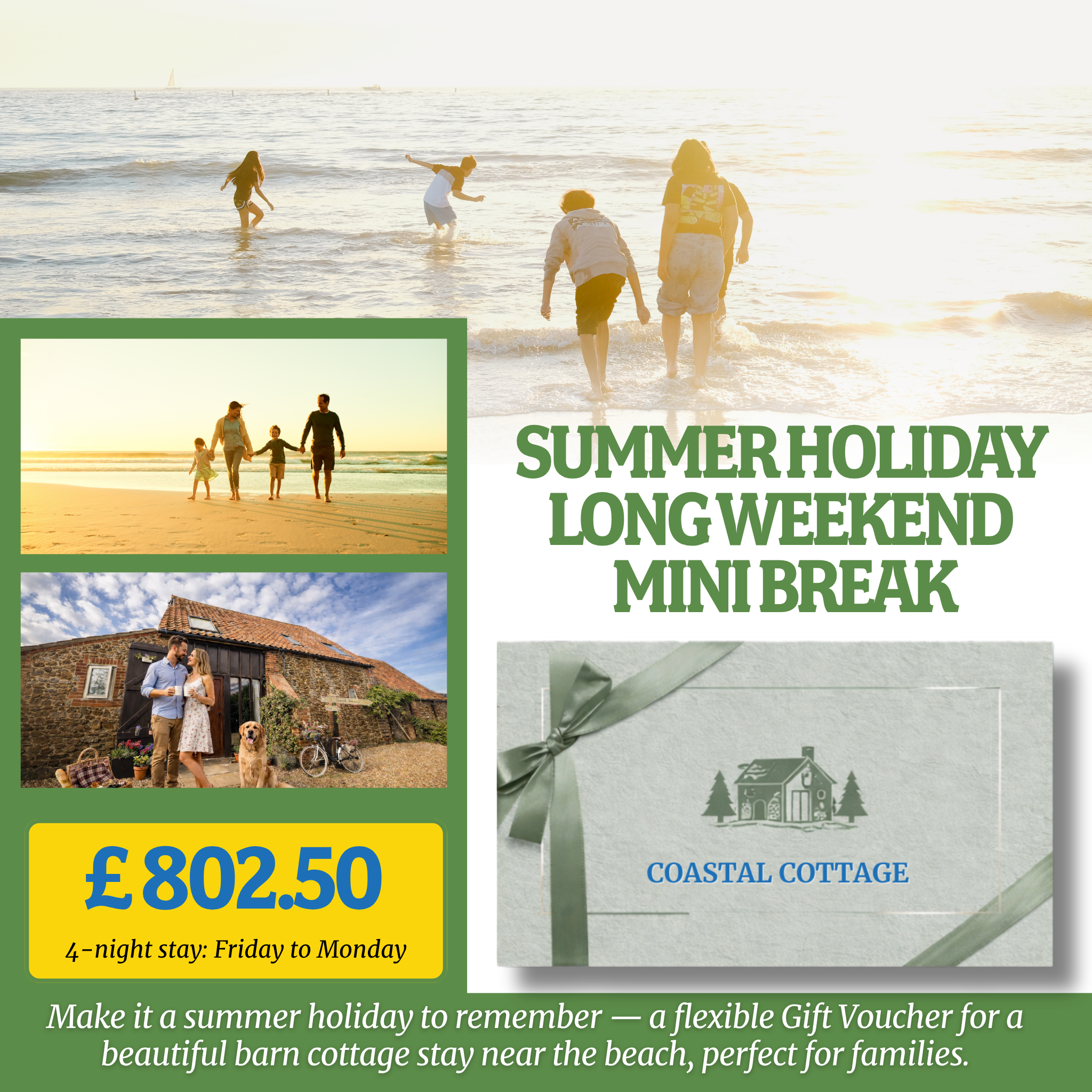 The Old Barn Self-Catering Cottage Gift Voucher – Norfolk