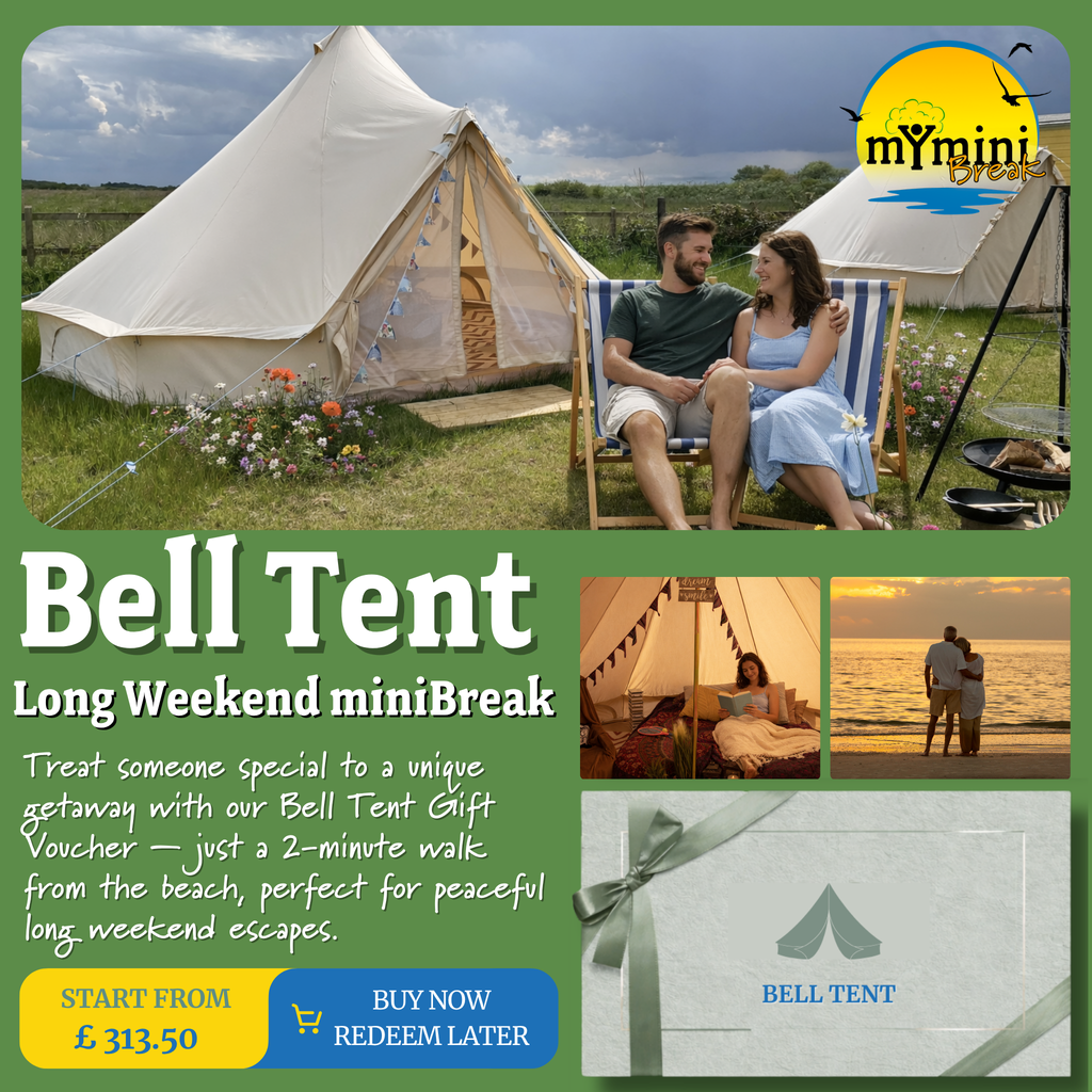 Hunstanton Bell Tent Glamping Gift Voucher