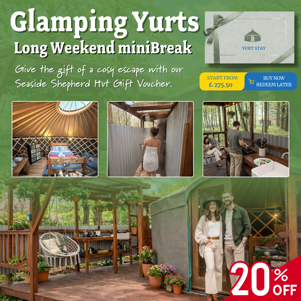 Norfolk Yurt Glamping Gift Voucher – Holt, North Norfolk