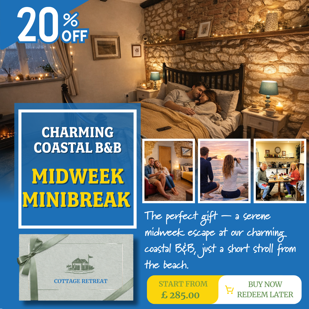 Norfolk B&B Gift Voucher – Romantic Coastal Escape