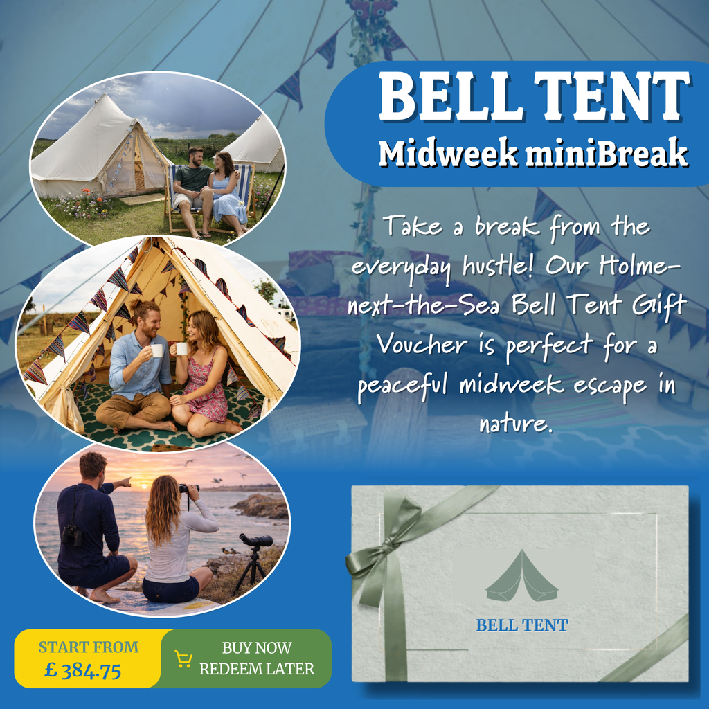 Holme-next-the-Sea Bell Tent Glamping Gift Voucher