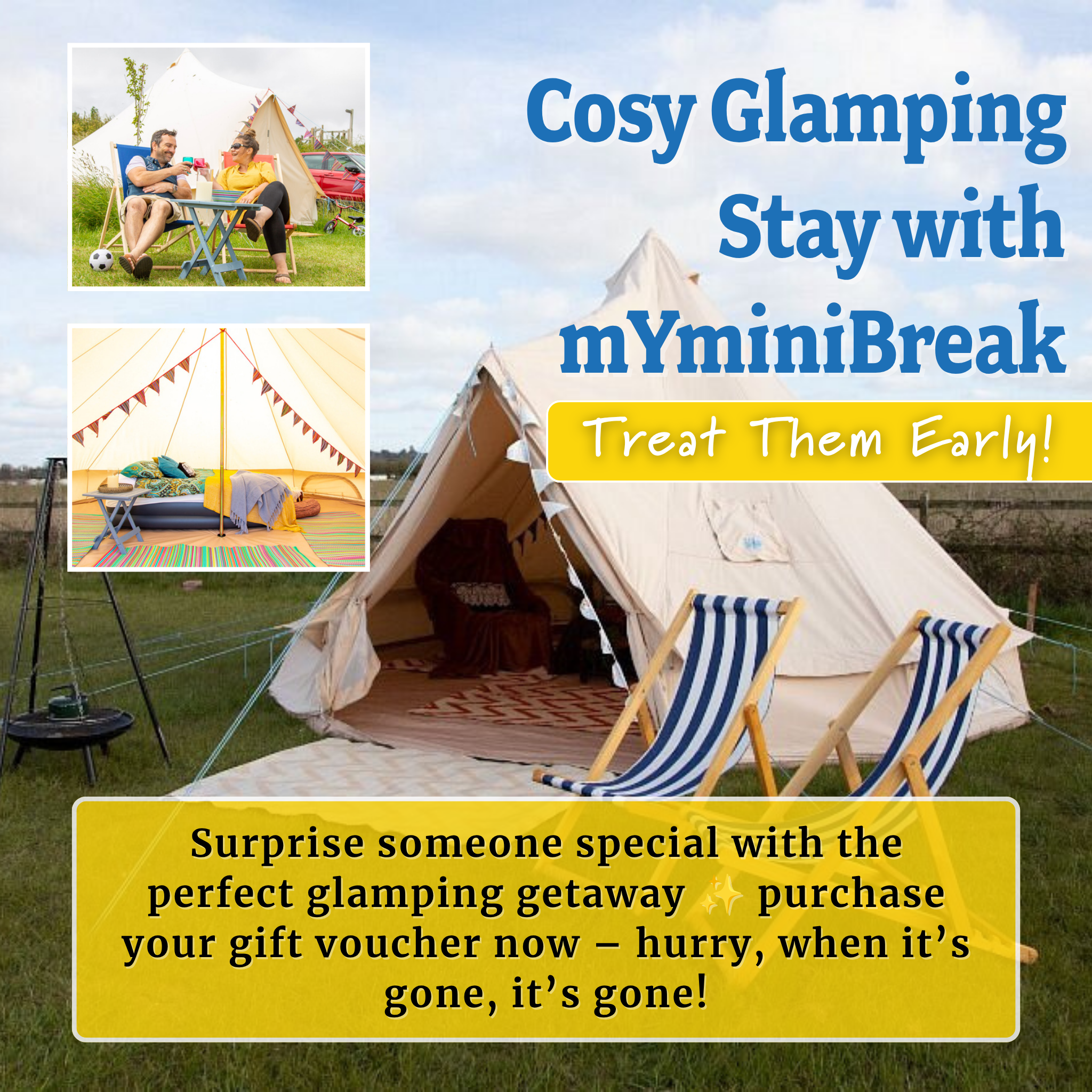 Norfolk Coastal Glamping Escape with mYminiBreak