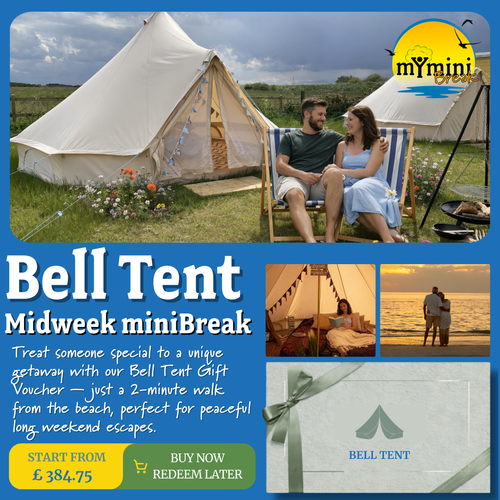 Hunstanton Bell Tent Glamping Gift Voucher