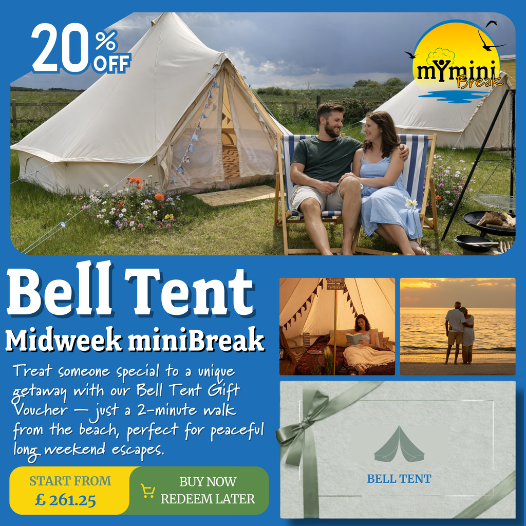 Hunstanton Bell Tent Glamping Gift Voucher