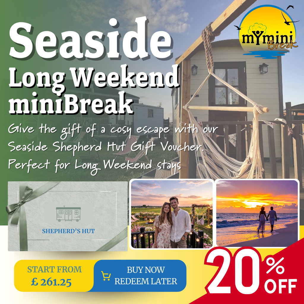 Hunstanton Shepherd's Hut Glamping Gift Voucher