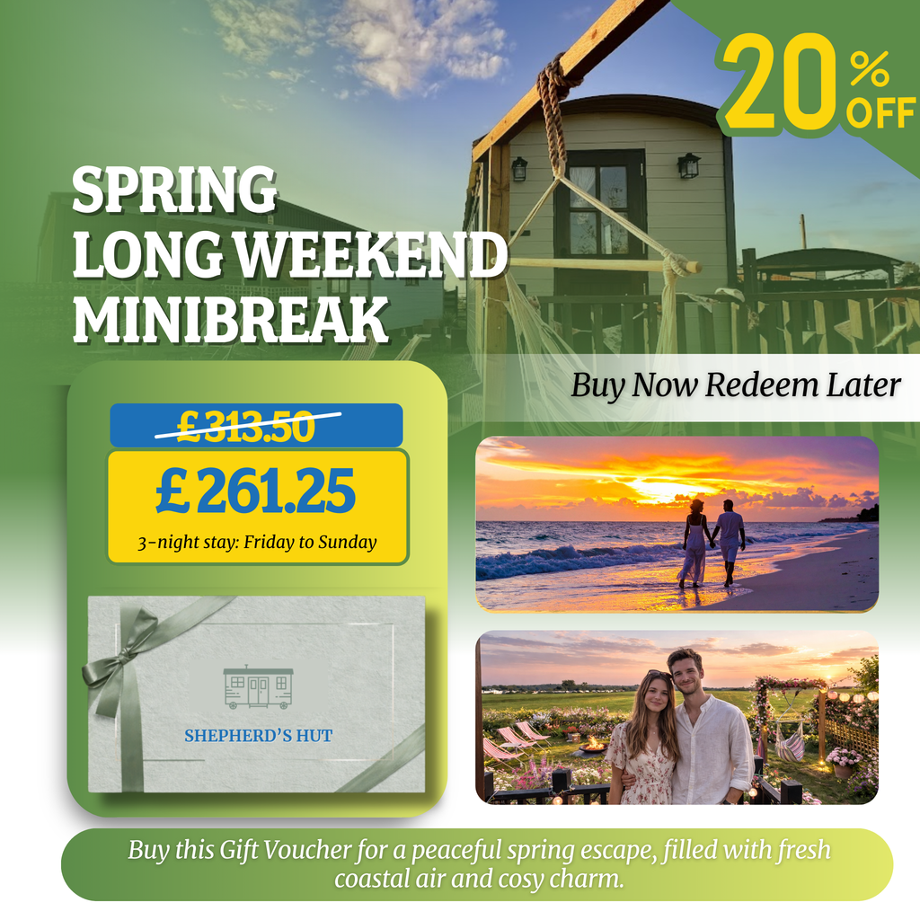 Hunstanton Shepherd's Hut Glamping Gift Voucher
