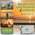 Hunstanton Bell Tent Glamping Gift Voucher