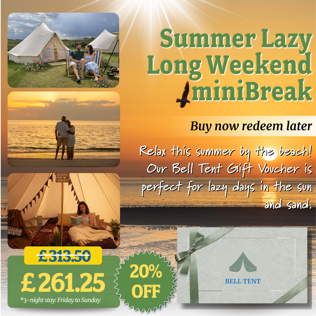 Hunstanton Bell Tent Glamping Gift Voucher