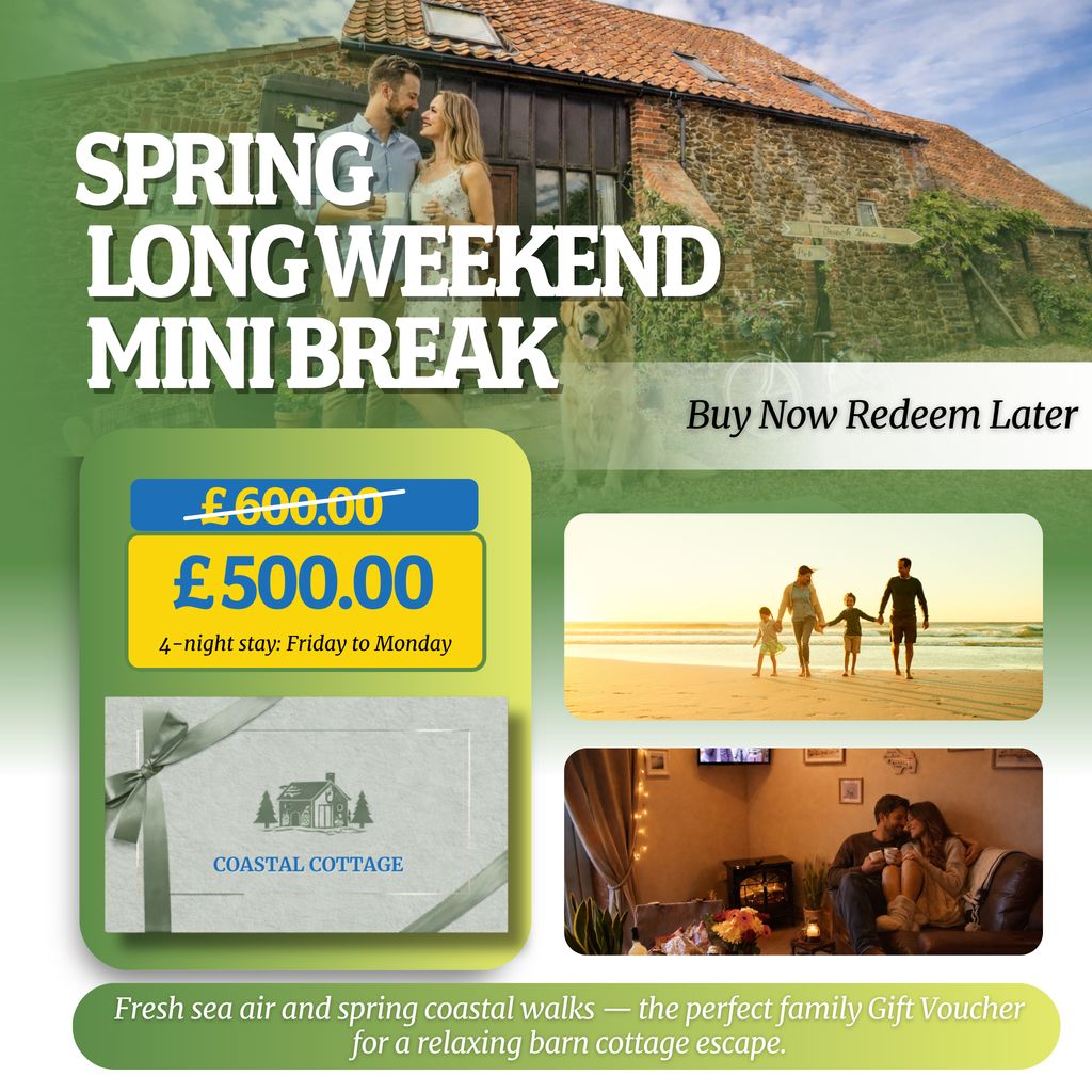 The Old Barn Self-Catering Cottage Gift Voucher – Norfolk