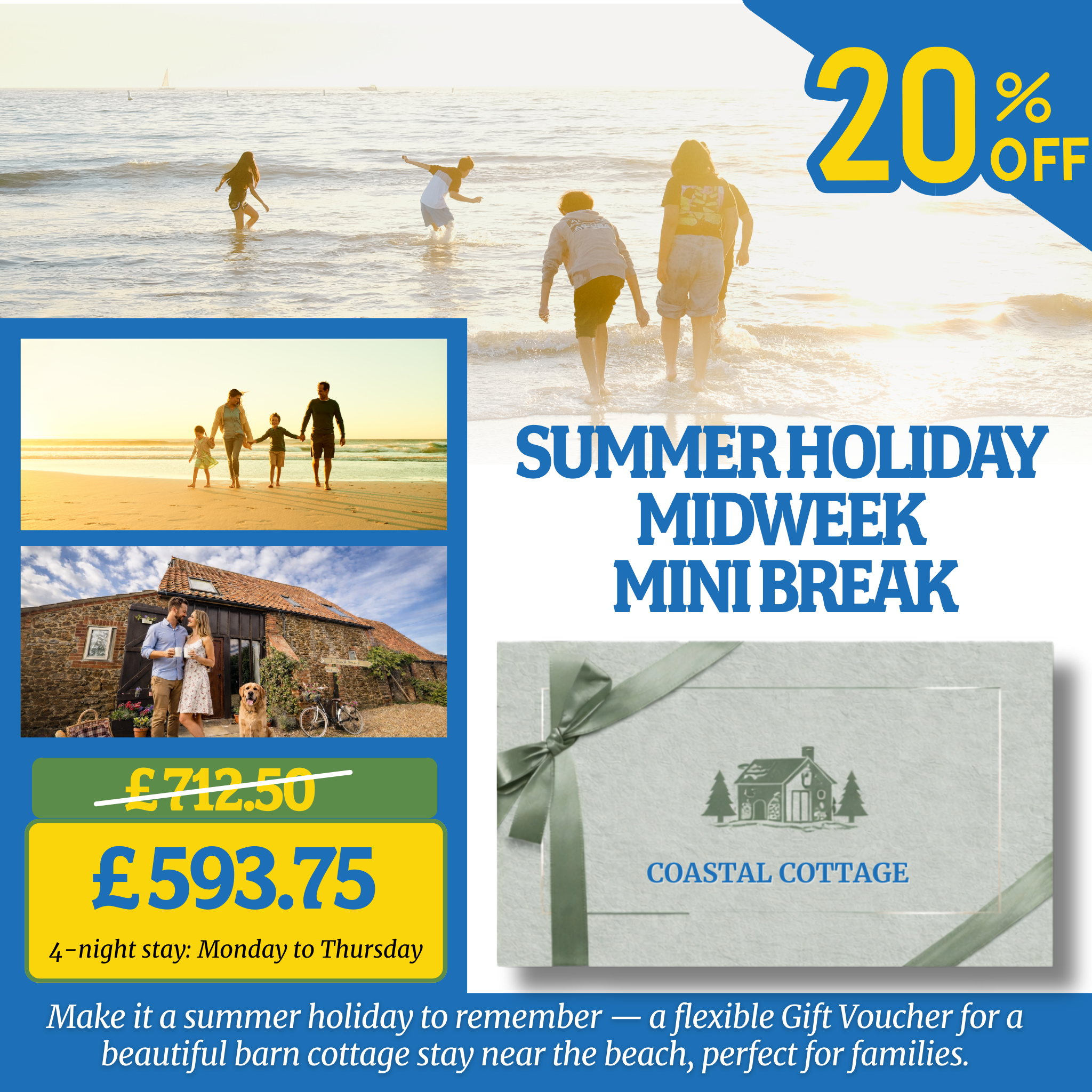 The Old Barn Self-Catering Cottage Gift Voucher – Norfolk